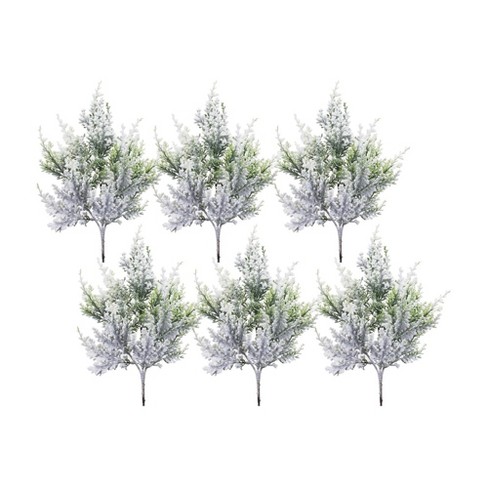 Melrose Flocked Pine Pick (Set of 6) - image 1 of 3