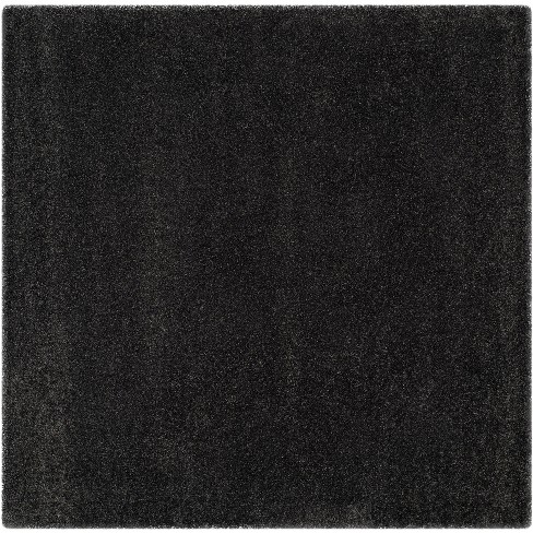 Milan Shag Sg180 Power Loomed Area Rug - Dark Grey - 3'x3' - Safavieh ...