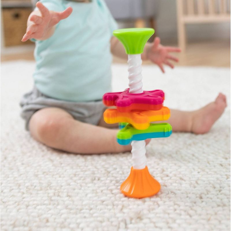 Fat Brain Toys Baby Toddler and Learning Toy MiniSpinny, 6 of 9