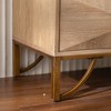 6 Drawers Dresser, Modern Dressers & Chests of Drawers, TV Stand,Light Wood Dresser for Bedroom - 4 of 4