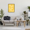 Stupell Industries Let Your Light Shine Yellow Phrase, 24" x 30" - 2 of 4