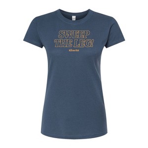 Women's - The Karate Kid - Sweep The Leg Fitted Graphic T-Shirt - 1 of 2