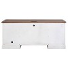 70" Durham Credenza White - Martin Furniture: Executive Office Desk with Enclosed Storage, File Drawer, No Assembly Required - image 4 of 4