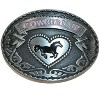 CTM Women's Cowgirl Up Belt Buckle - 3 of 4