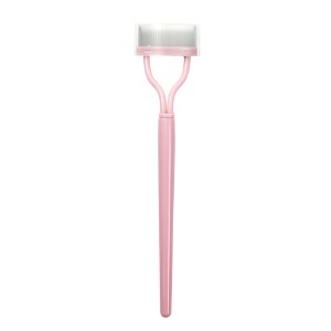 VEYES Contour Eyelash Comb with Metal Bristles Professional Eyelash Separator Natural-Looking Defined Lashes Metal Bristles Curved Design - 1 of 3