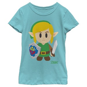 Girl's Nintendo Legend of Zelda Link's Awakening Avatar T-Shirt - 1 of 3