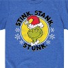 Boys' - Dr. Seuss - The Grinch Stink Stank Stunk Short Sleeve Graphic T-Shirt - 2 of 4