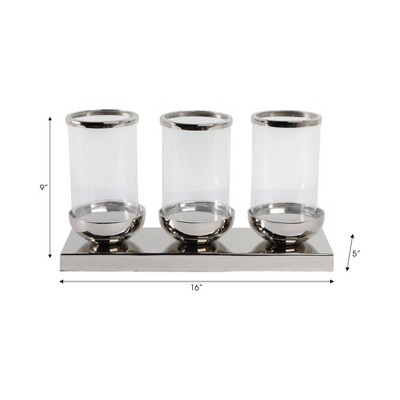 Sagebrook Home Candle Centerpiece - Thumbnail 5