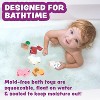 6-Pack Barnyard Bath Toys, Sealed No-Hole Mold-Free Set with Soft Squeezable Animals - 2 of 4