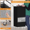 Laundry Sorter Cart, Rolling Laundry Hamper with Lockable Wheels, Large Laundry Basket Organizer for Dirty Clothes, Toys Storage Laundry Cart - 4 of 4