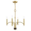 Livex Lighting Wisteria 4 - Light Chandelier in  Satin Brass - 2 of 4