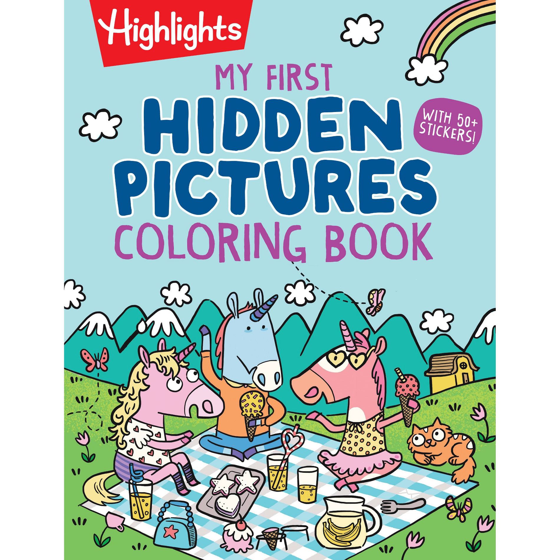 My First Hidden Pictures Coloring Book (Paperback)