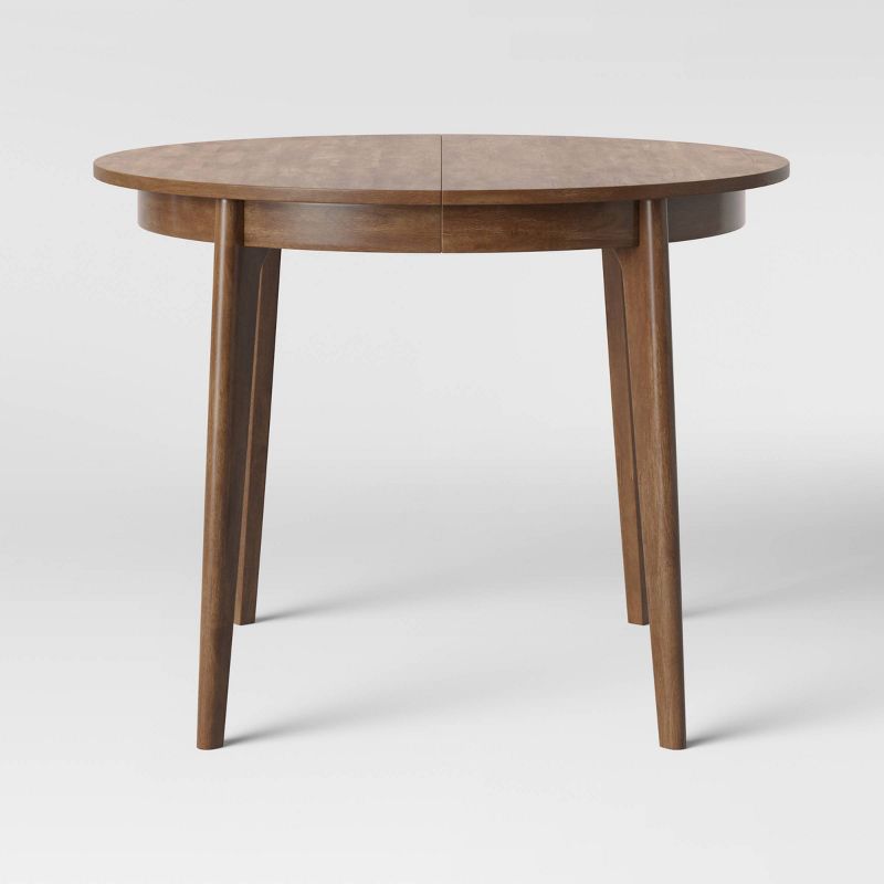 Astrid Mid-Century Round Extendable Dining Table - Threshold™, 6 of 17