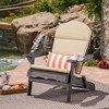 Okak Outdoor Chair Cushions with Water-Resistant Cover, Patio Chair Cushions with No-Slip Ties, Outdoor Cushions for Adirondack - 2 of 4