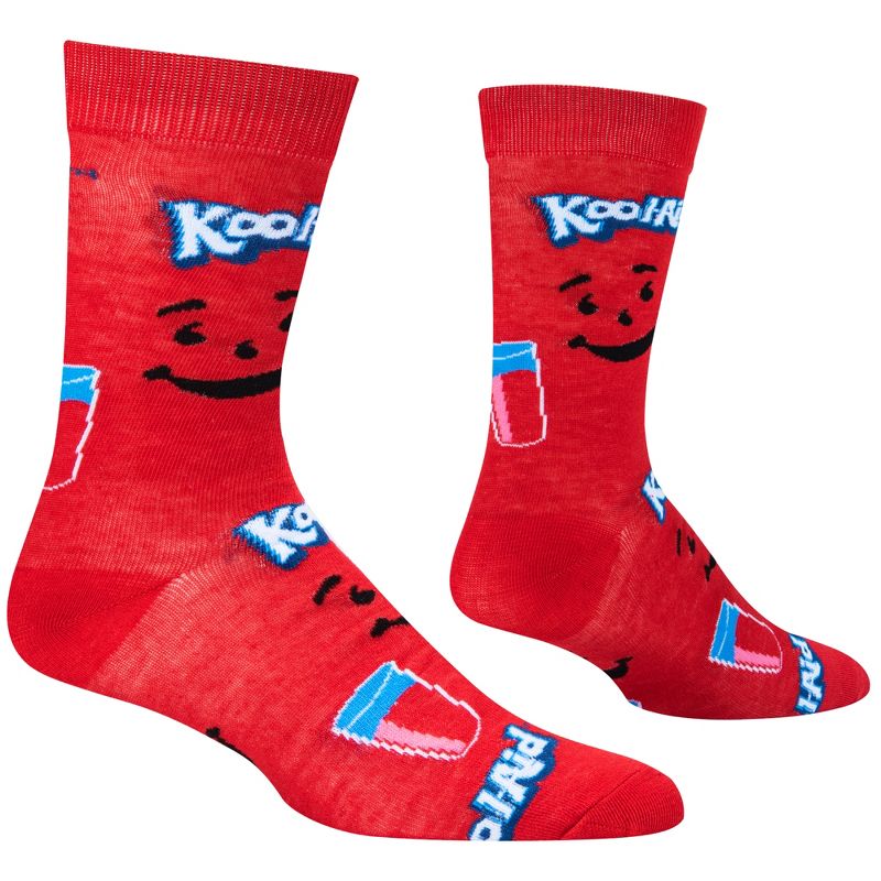 Crazy Socks, Kool Aid Cups, Funny Novelty Socks, Large, 3 of 6