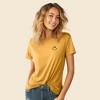 Dalix Smile Face Embroidered Soft Cotton Short Sleeve T Shirt Womens - 3 of 4