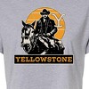 Women's - Yellowstone - Rip Riding Horseback Cropped Graphic T-Shirt - 2 of 4