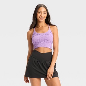 Women's Lace Support Tank Top - JoyLab™ - 1 of 3