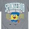 Boys' - SpongeBob SquarePants - Spongebob Slugger Pants Short Sleeve Graphic T-Shirt - 2 of 4