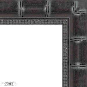 PosterPalooza | 15x18 Wide Bamboo Picture Frame, UV Acrylic, 4 Finishes - Brown, Black, Silver, and Natural - 1 of 4