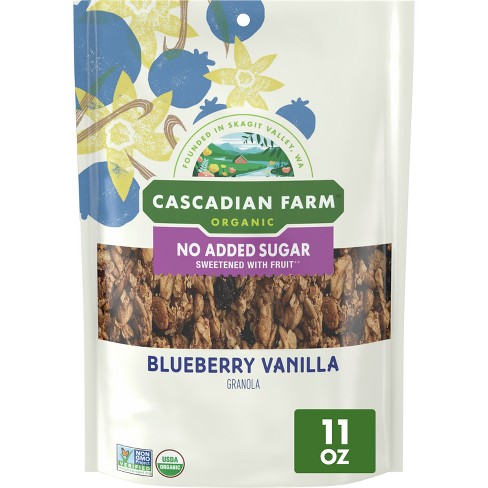 Cascadian Farm Organic Granola Blueberry Vanilla - 11oz : Target
