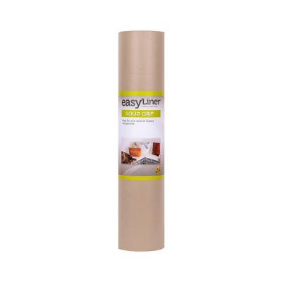 Duck Solid Grip EasyLiner Non Adhesive Wire Shelf Liner, 20" x 22' Taupe