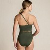 Lands' End Women's Macrame One Shoulder High Leg One Piece Swimsuit - 2 of 4
