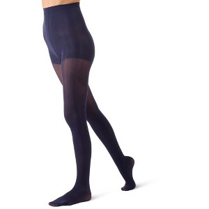 Memoi Women's Perfectly Opaque Control Top Tights - 1 of 4