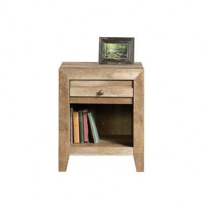 Sauder Dakota Pass Nightstand Craftsman Oak Finish: Versatile Bedside Table with Storage & Drawer