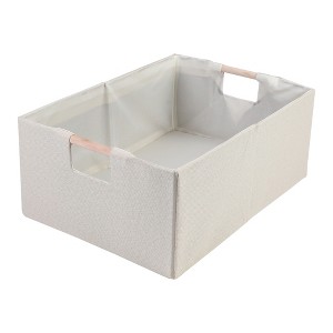 REGALWOVEN Fabric Collapsible Large Capacity Open Storage Bins 1 Pack - 1 of 4
