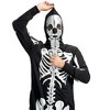 Tipsy Elves Halloween Skeleton Costume for Men - Comfy Easy Adult Onesie Jumpsuit - Men's Gold Skeleton Jumpsuit Halloween Costume Size Large - image 2 of 4