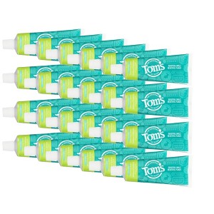 Tom's of Maine Fresh Mint Anticavity Toothpaste Travel Size - Case of 24/3 oz - 1 of 4