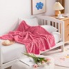 Flannel Fuzzy Toddler Blanket, Fluffy Warm and Lightweight Baby Plush Blanket - NTBAY - 3 of 4
