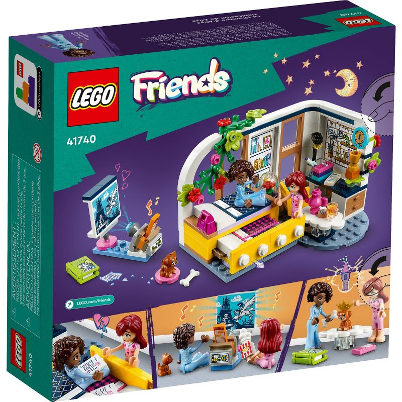 LEGO Friends Aliya&#39;s Room Mini-Doll Sleepover Toy 41740, 5 of 8