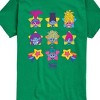 Boys' - Trolls - Tiny Star Grid Branch and Friends Short Sleeve Graphic T-Shirt - 2 of 4