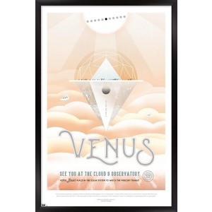 Trends International NASA - Venus Travel Poster Framed Wall Poster Prints - 1 of 4