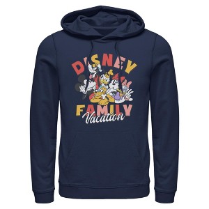 Mens Mickey & Friends Family Vacation Lightweight Hoodie - 1 of 4