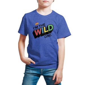 Boys' - UNO - I'm The Wild One Short Sleeve Graphic T-Shirt - 1 of 4