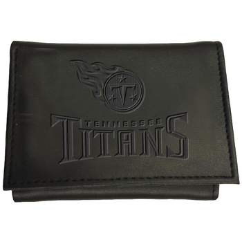 Evergreen Tennessee Titans Tri Fold Leather Wallet