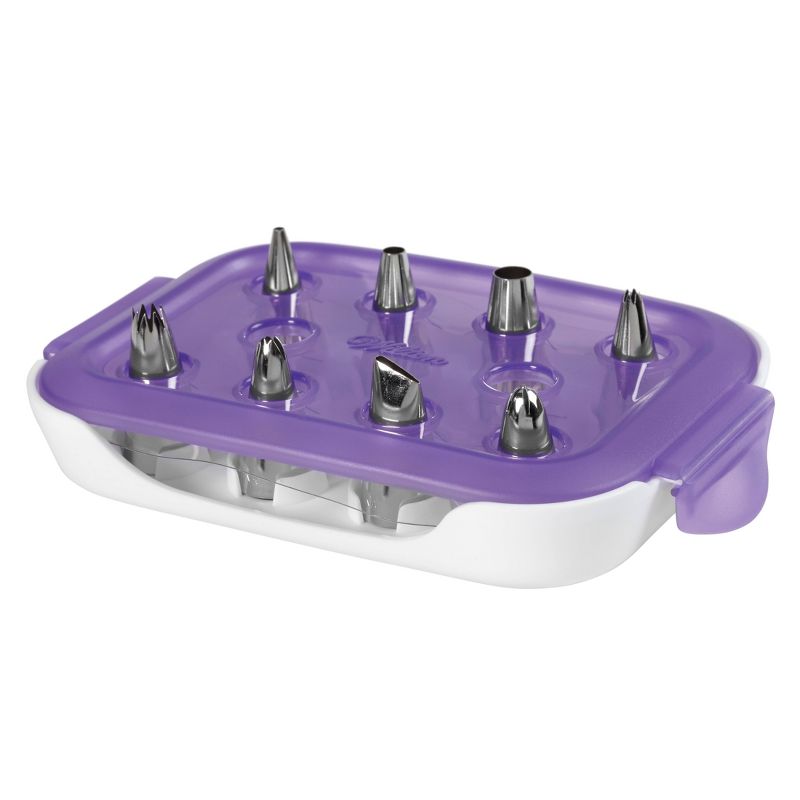 Wilton 9pc Starter Decorating and Piping Tip Set, 1 of 8