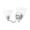 Livex Lighting Moreland 2 - Light Vanity in  Polished Chrome - 3 of 4