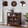 Big Sur Highboy TV Stand for TVs up to 42" with Storage Cabinets - Breighton Home - 3 of 4