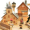 11.5 Inch Led Windmill Village Christmas Church Carolers Figurines - 2 of 4