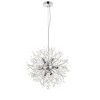 Elegant Lighting Flores 8 light Chrome Pendant - 4 of 4