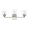 Livex Lighting Aragon 3 - Light Vanity in  Brushed Nickel - 2 of 4