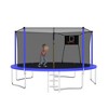 HFYee 8/10/14FT Safety-Enclosed Kids Trampoline Indoor/Outdoor Bounce Mat for Different Ages - 2 of 4