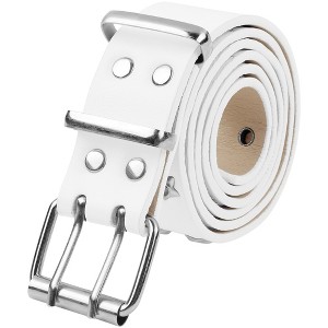 INSPIRE CHIC Women's Soft Faux Leather Belt Fashion Star Pinhole Decoration for Jeans Pants Dress - 1 of 4
