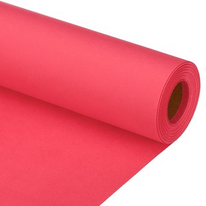 Unique Bargains Smooth Painting Gift Flower Wrapping Art Easel Kraft Paper Roll - 1 of 4