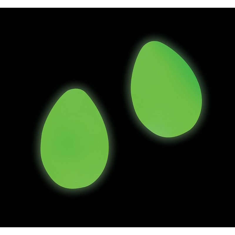 LP Glow-In-The-Dark Egg Shakers, 1 Pair, 1 of 3