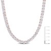EVERLY JEWELRY | Rose Plated Sterling Silver 46.35 CT TGW Cubic Zirconia Necklace, 17-inch - 2 of 4